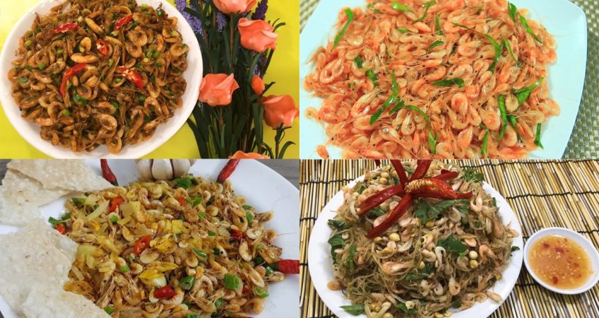 Cách làm 16 món ngon từ tép khô cho bữa cơm gia đình thêm phong phú